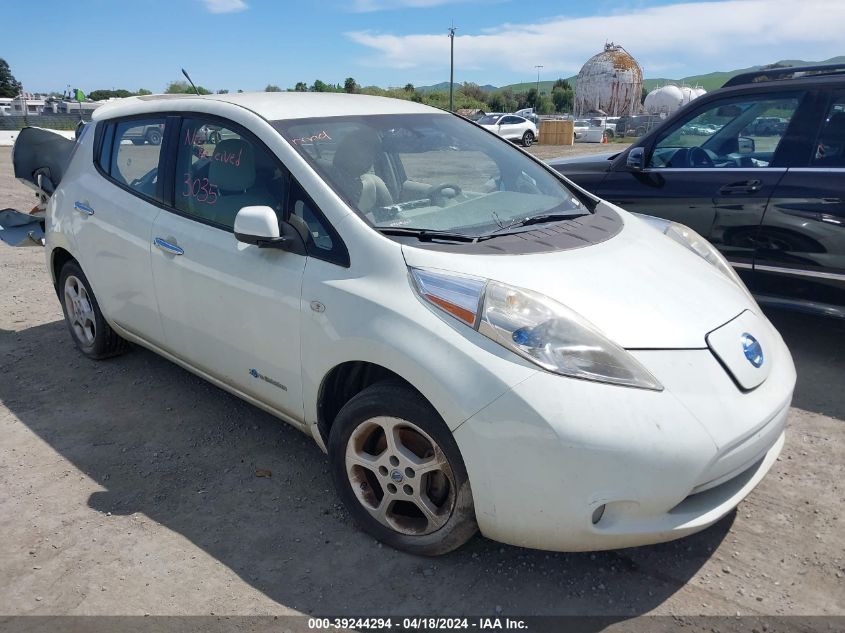 2011 Nissan Leaf Sl VIN: JN1AZ0CP5BT002091 Lot: 39244294