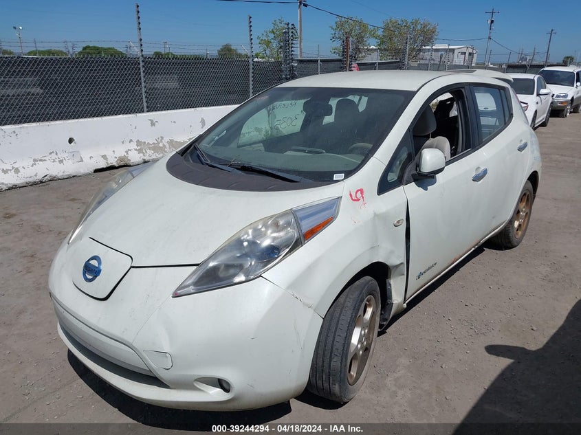 2011 Nissan Leaf Sl VIN: JN1AZ0CP5BT002091 Lot: 39244294