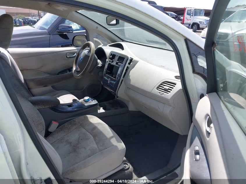 2011 Nissan Leaf Sl VIN: JN1AZ0CP5BT002091 Lot: 39244294