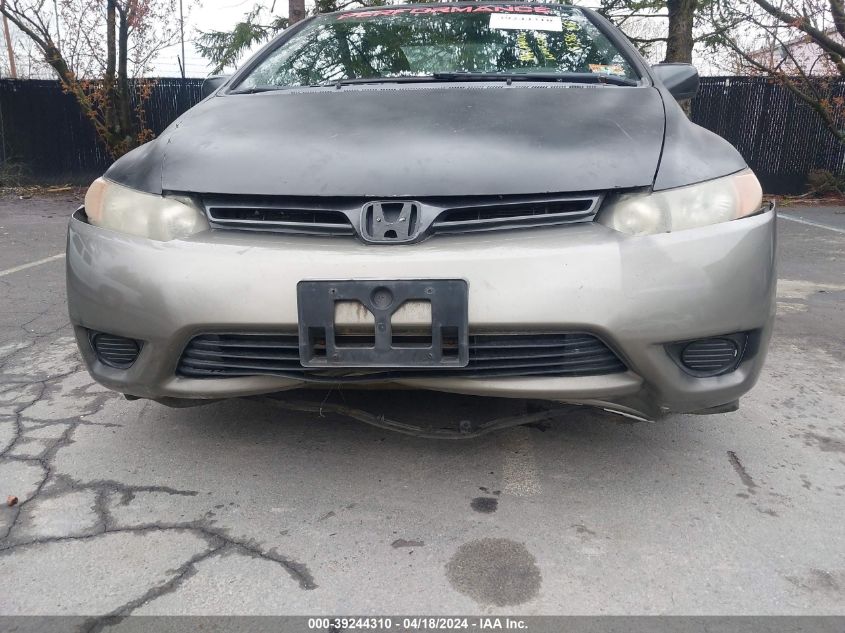 2HGFG12816H509678 | 2006 HONDA CIVIC