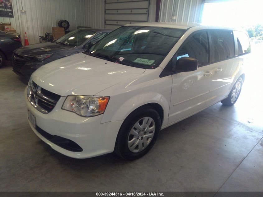 2016 Dodge Grand Caravan Se VIN: 2C4RDGBG7GR100319 Lot: 39244316