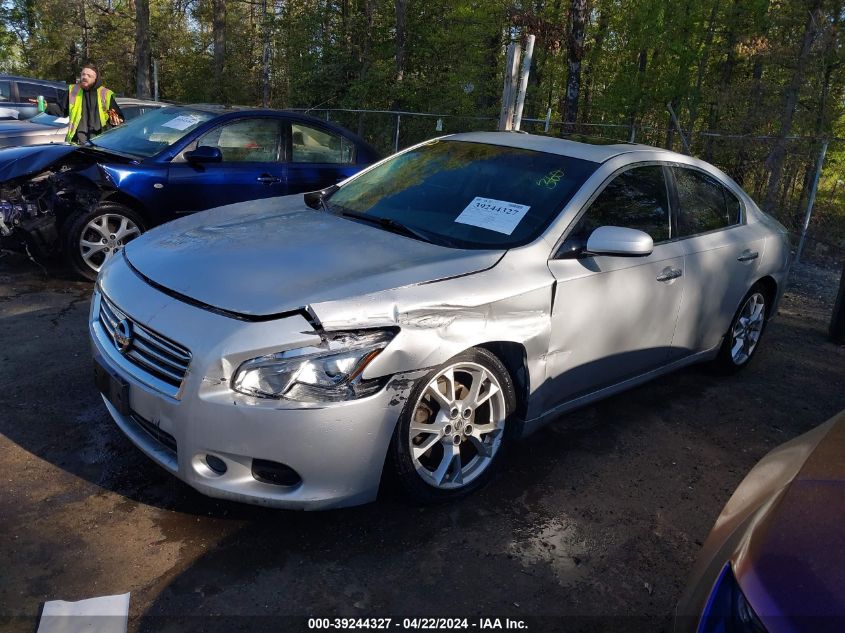 2012 Nissan Maxima 3.5 S VIN: 1N4AA5AP4CC826434 Lot: 39244327