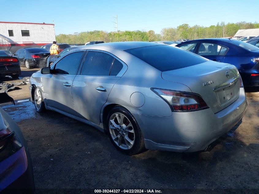 2012 Nissan Maxima 3.5 S VIN: 1N4AA5AP4CC826434 Lot: 39244327