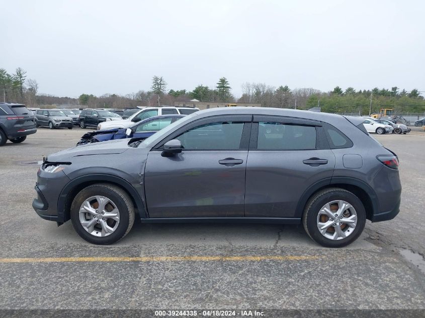 2023 Honda Hr-V Awd Lx VIN: 3CZRZ2H38PM712331 Lot: 39244335