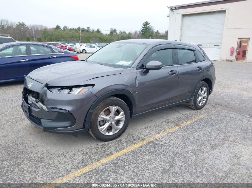 2023 Honda Hr-V Awd Lx VIN: 3CZRZ2H38PM712331 Lot: 39244335