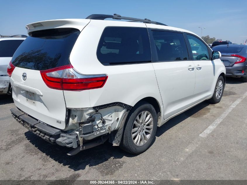 2015 Toyota Sienna Xle 8 Passenger VIN: 5TDYK3DC7FS540793 Lot: 39244365