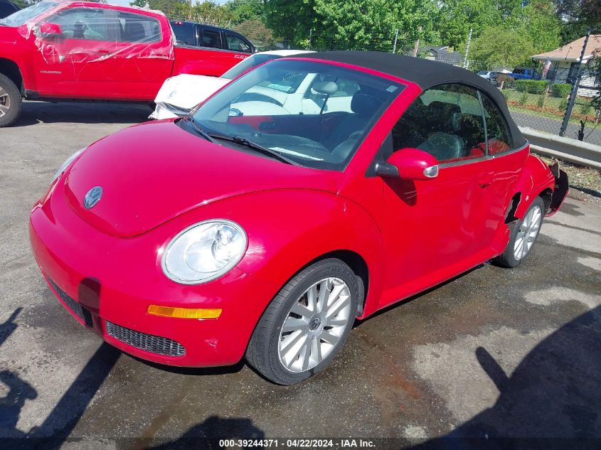 2008 Volkswagen New Beetle Se VIN: 3VWRF31Y48M407840 Lot: 39244371