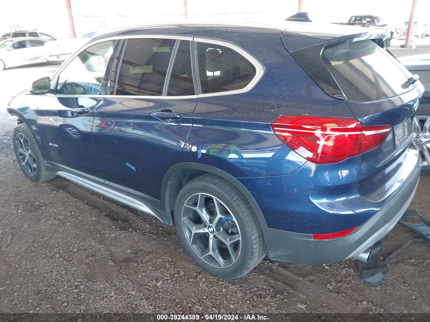 2018 BMW X1 Sdrive28I VIN: WBXHU7C38J5H44204 Lot: 39244389
