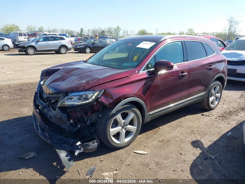 VIN 5LMCJ1C98JUL30207 2018 LINCOLN MKC PREMIER