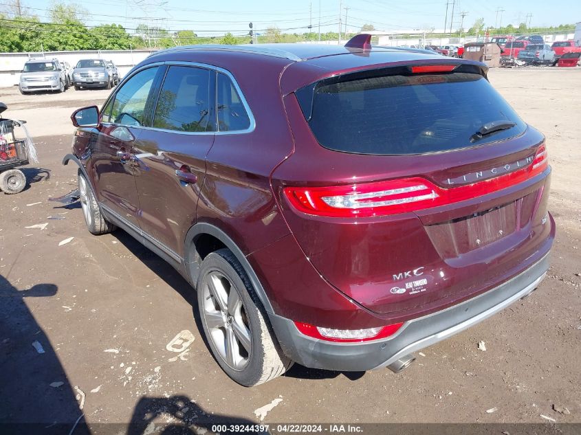 VIN 5LMCJ1C98JUL30207 2018 LINCOLN MKC PREMIER