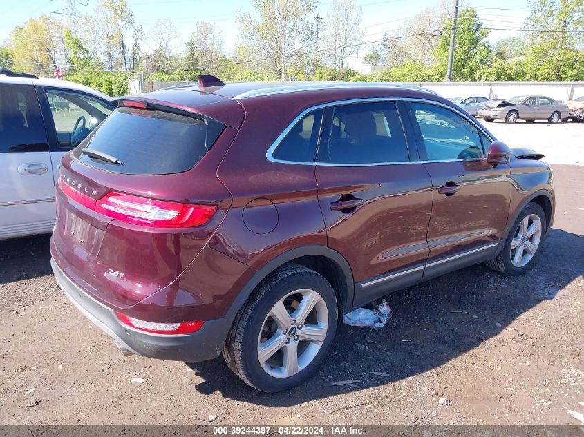 VIN 5LMCJ1C98JUL30207 2018 LINCOLN MKC PREMIER