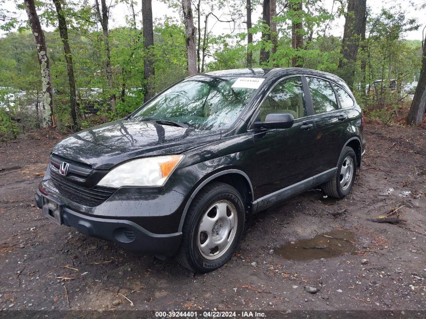 2009 Honda Cr-V Lx VIN: 5J6RE38339L023612 Lot: 39244401