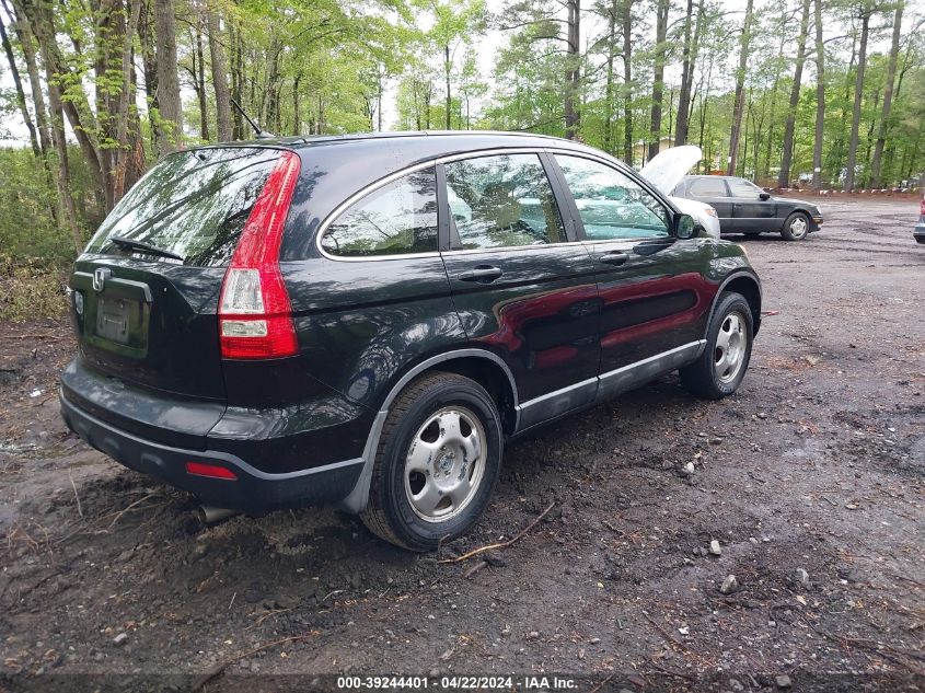 2009 Honda Cr-V Lx VIN: 5J6RE38339L023612 Lot: 39244401