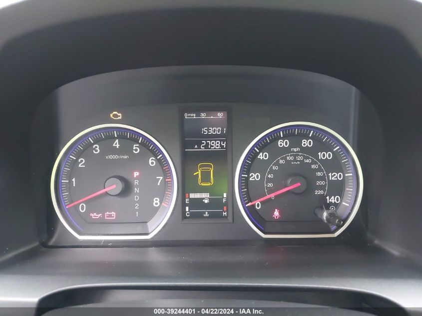 2009 Honda Cr-V Lx VIN: 5J6RE38339L023612 Lot: 39244401