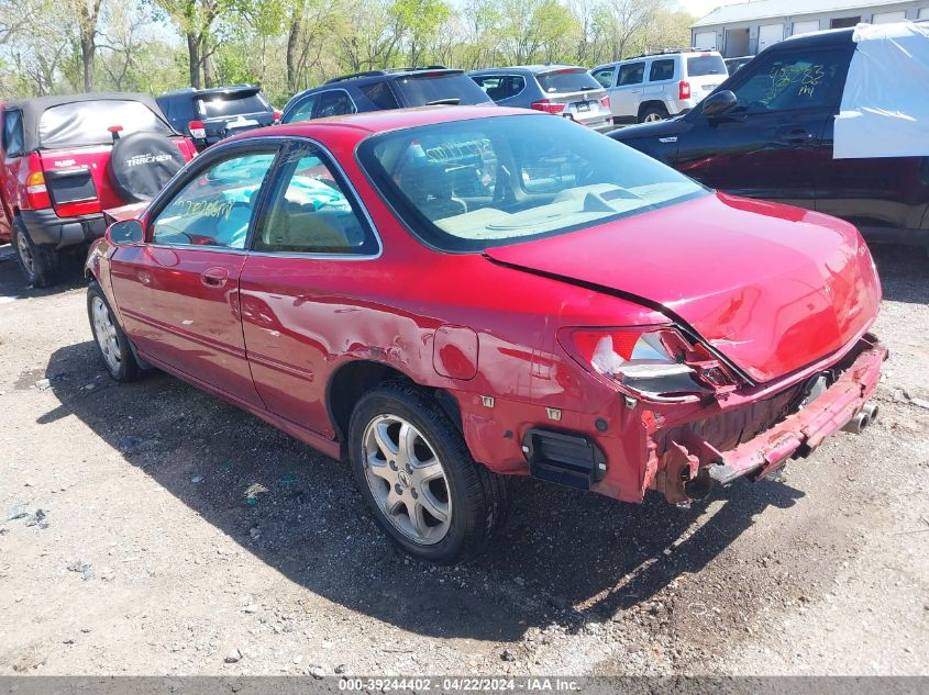 1998 Acura Cl 3.0 VIN: 19UYA2258WL010997 Lot: 39244402