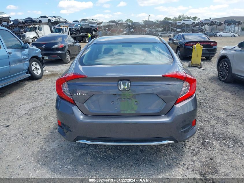 2019 Honda Civic Lx VIN: 19XFC2F62KE042107 Lot: 39244419