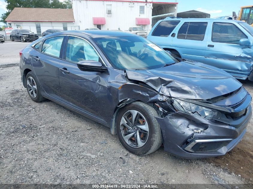 2019 Honda Civic Lx VIN: 19XFC2F62KE042107 Lot: 39244419