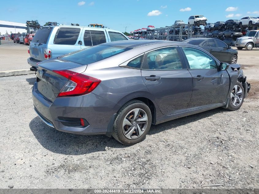 2019 Honda Civic Lx VIN: 19XFC2F62KE042107 Lot: 39244419