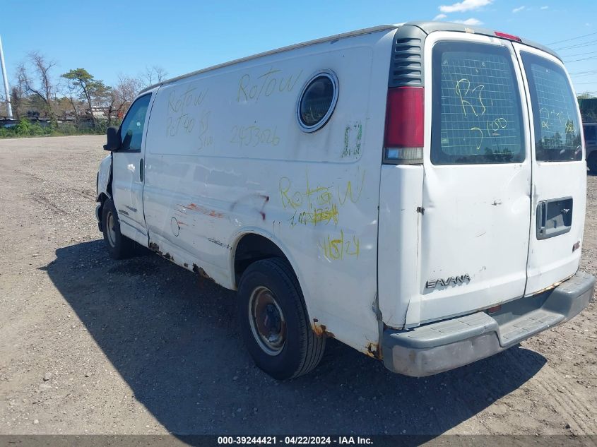 2002 GMC Savana Standard VIN: 1GTFG25M921140767 Lot: 39244421