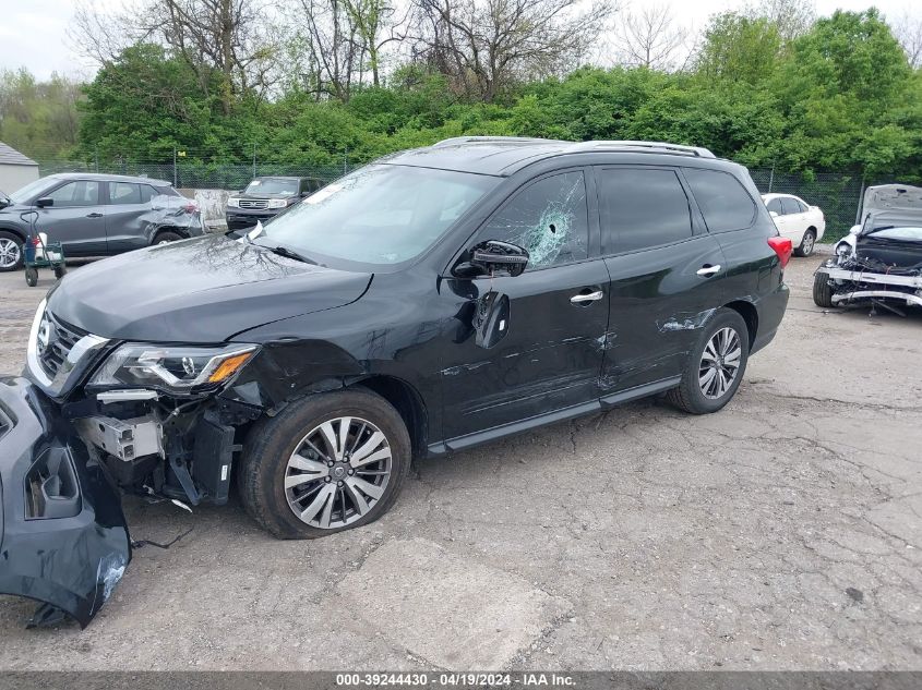 2019 Nissan Pathfinder Sl VIN: 5N1DR2MNXKC626533 Lot: 39244430