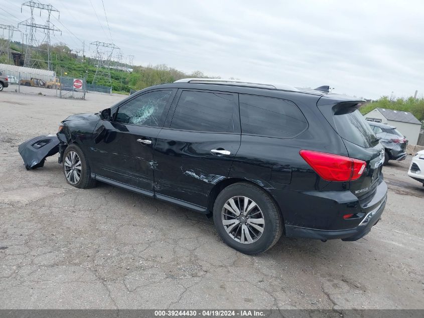 2019 Nissan Pathfinder Sl VIN: 5N1DR2MNXKC626533 Lot: 39244430