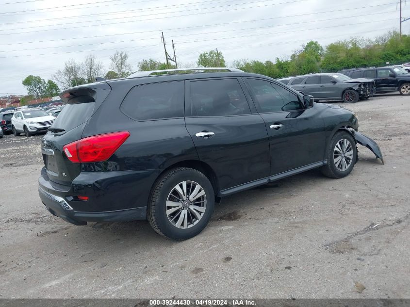 2019 Nissan Pathfinder Sl VIN: 5N1DR2MNXKC626533 Lot: 39244430