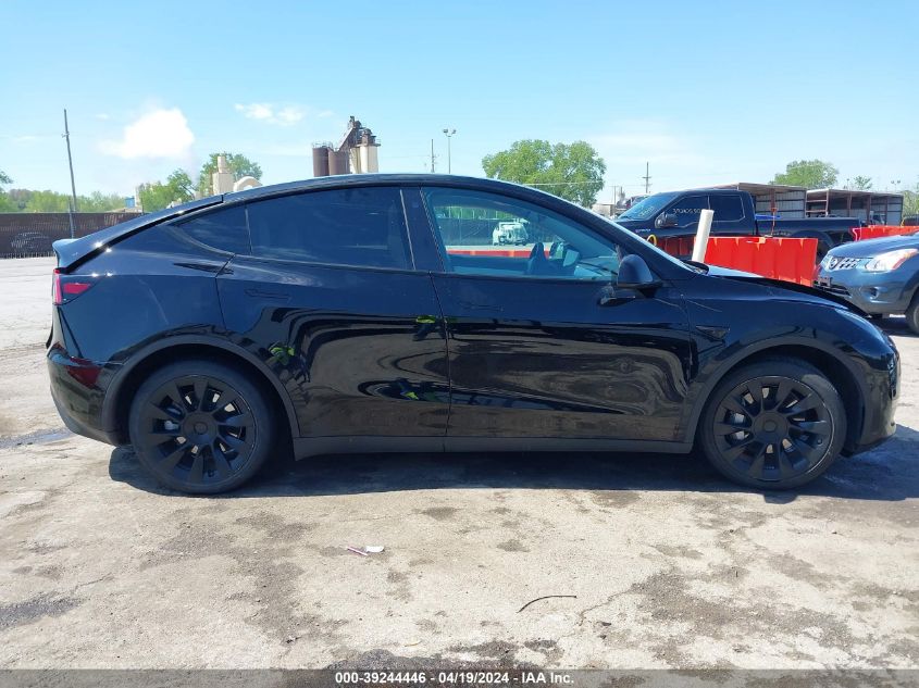 2021 Tesla Model Y Long Range Dual Motor All-Wheel Drive VIN: 5YJYGDEE4MF248513 Lot: 39244446