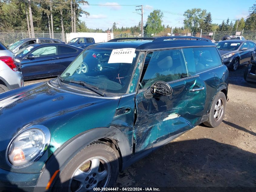 2010 Mini Cooper Clubman VIN: WMWML3C51ATX51901 Lot: 39244447