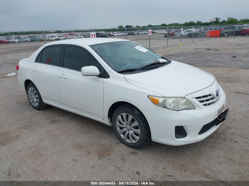 2013 Toyota Corolla Le VIN: 5YFBU4EE0DP198311 Lot: 39244453