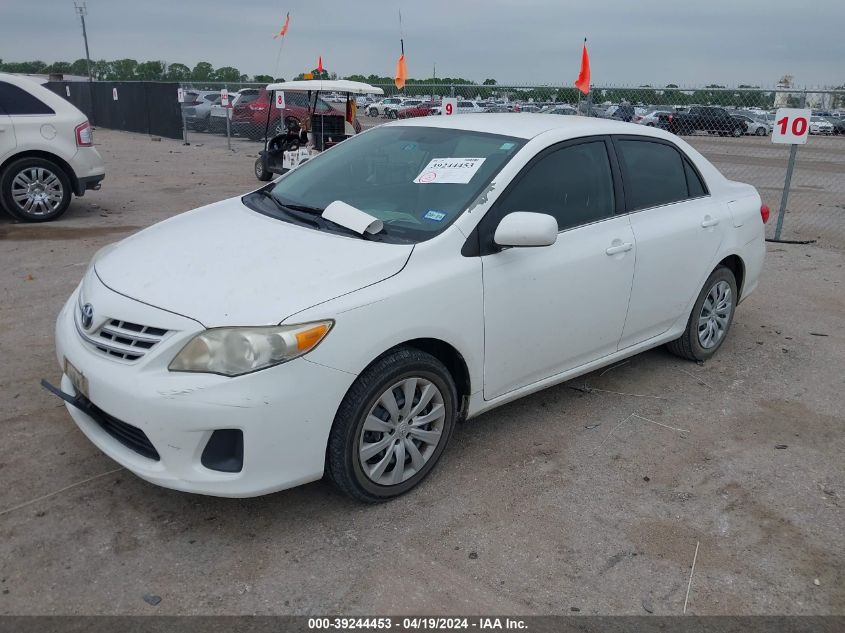 2013 Toyota Corolla Le VIN: 5YFBU4EE0DP198311 Lot: 39244453