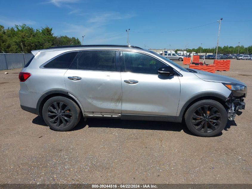 2019 Kia Sorento 3.3L S VIN: 5XYPG4A53KG594303 Lot: 39244516