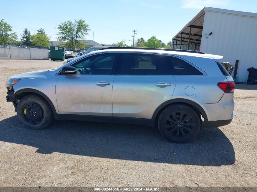 2019 Kia Sorento 3.3L S VIN: 5XYPG4A53KG594303 Lot: 39244516