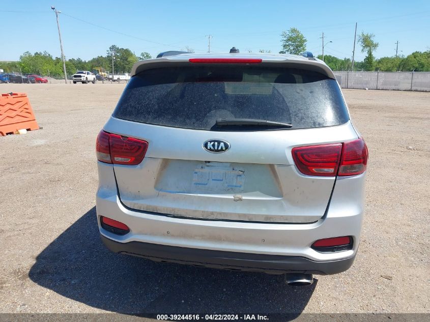 2019 Kia Sorento 3.3L S VIN: 5XYPG4A53KG594303 Lot: 39244516