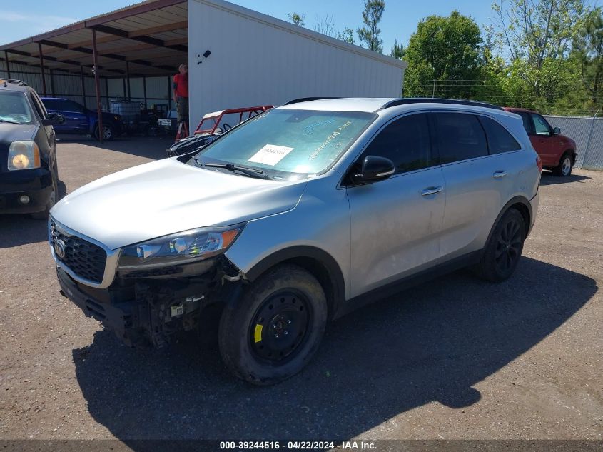 2019 Kia Sorento 3.3L S VIN: 5XYPG4A53KG594303 Lot: 39244516