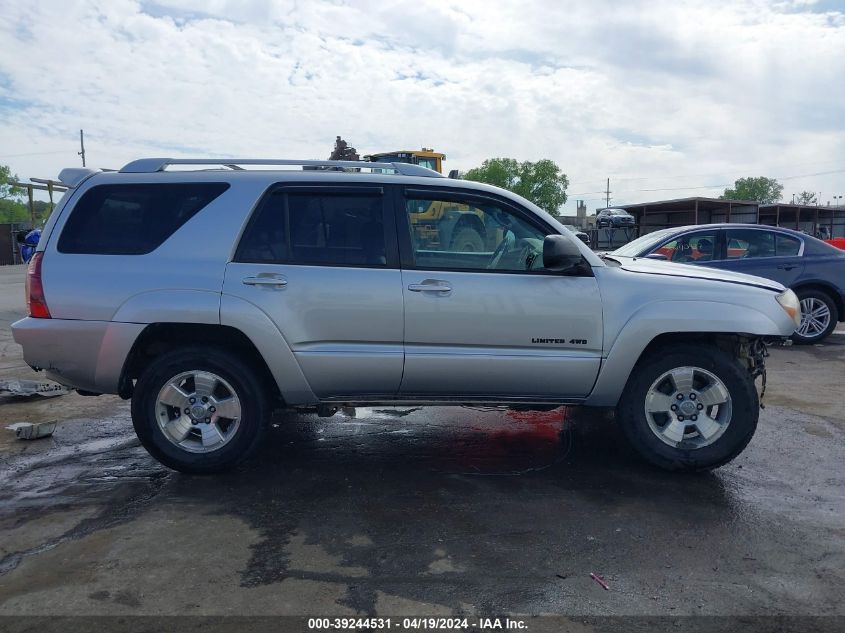 2004 Toyota 4Runner Limited V8 VIN: JTEBT17R440028234 Lot: 39244531