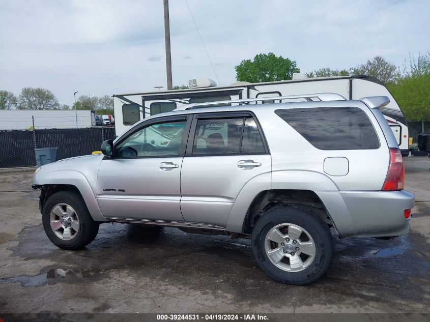 2004 Toyota 4Runner Limited V8 VIN: JTEBT17R440028234 Lot: 39244531