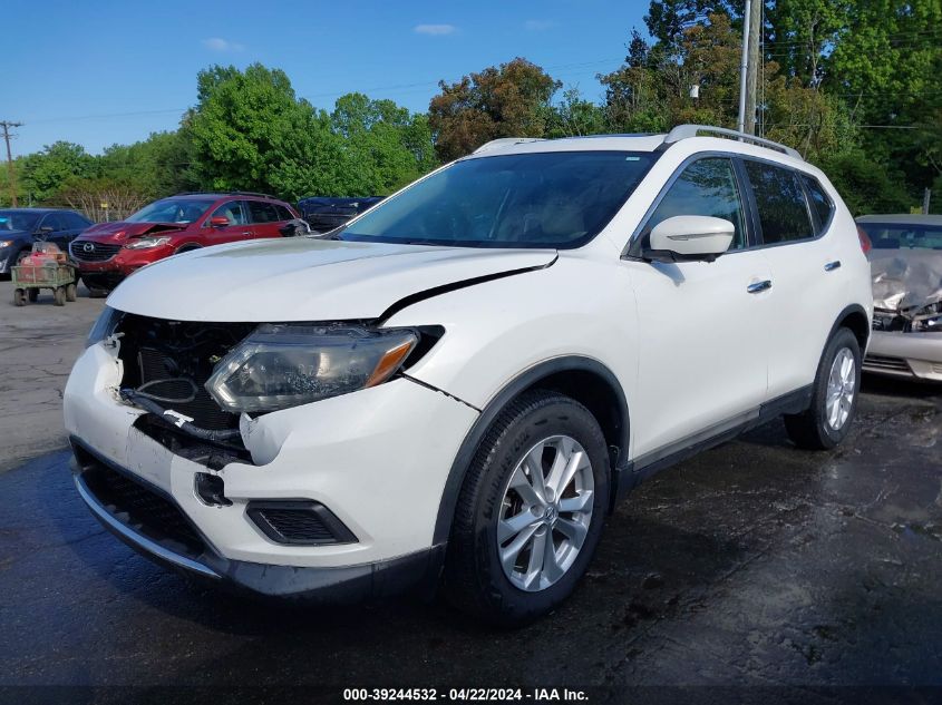 2014 Nissan Rogue Sv VIN: 5N1AT2MV1EC771839 Lot: 39244532