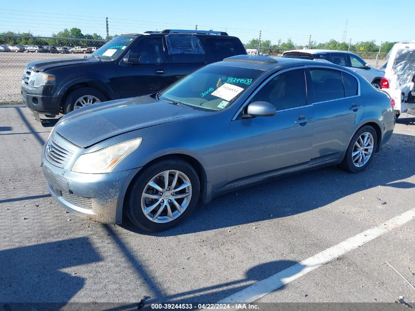 2008 Infiniti G35 VIN: JNKBV61E38M215253 Lot: 39244533