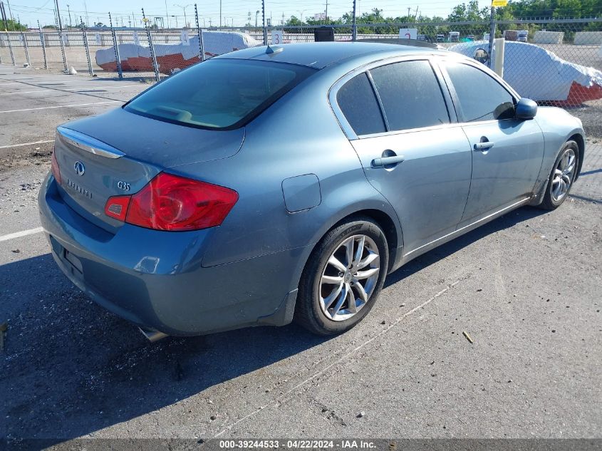 2008 Infiniti G35 VIN: JNKBV61E38M215253 Lot: 51218354