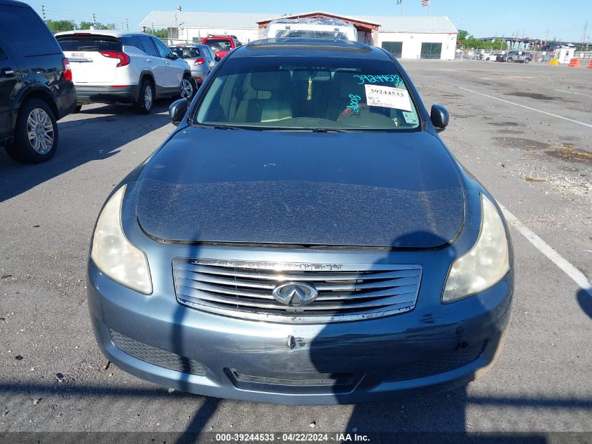 2008 Infiniti G35 VIN: JNKBV61E38M215253 Lot: 39244533