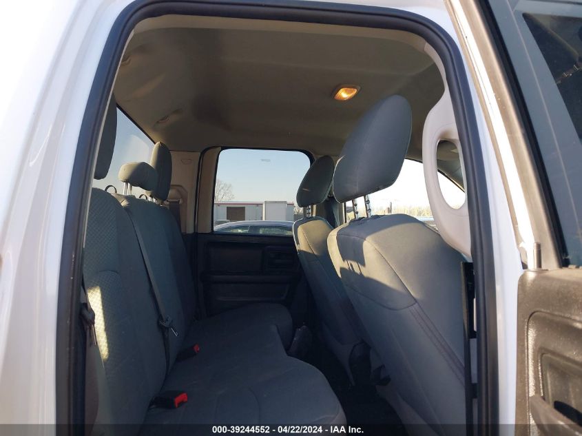 2019 Ram 1500 Classic Tradesman Quad Cab 4X2 6'4 Box VIN: 1C6RR6FG9KS609140 Lot: 39244552