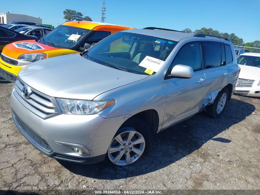 2012 Toyota Highlander Base V6 VIN: 5TDZK3EH0CS088244 Lot: 39244555