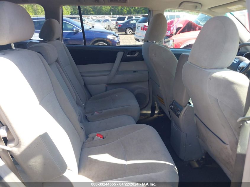 2012 Toyota Highlander Base V6 VIN: 5TDZK3EH0CS088244 Lot: 39244555