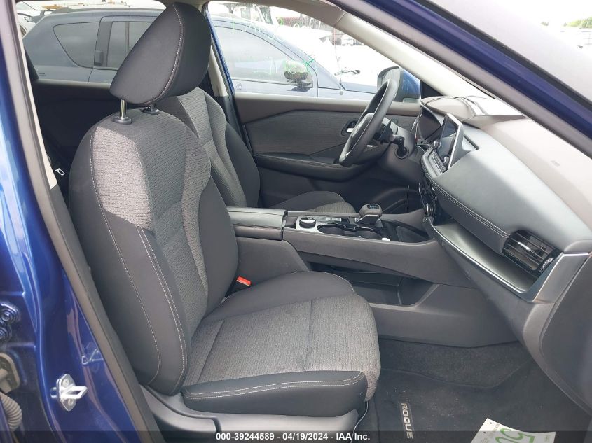 2022 Nissan Rogue Sv Intelligent Awd VIN: 5N1BT3BB9NC695645 Lot: 39244589