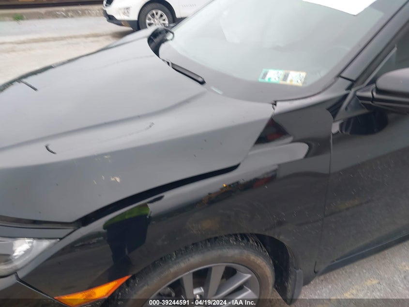 VIN 19XFC1F32ME207687 2021 HONDA CIVIC EX