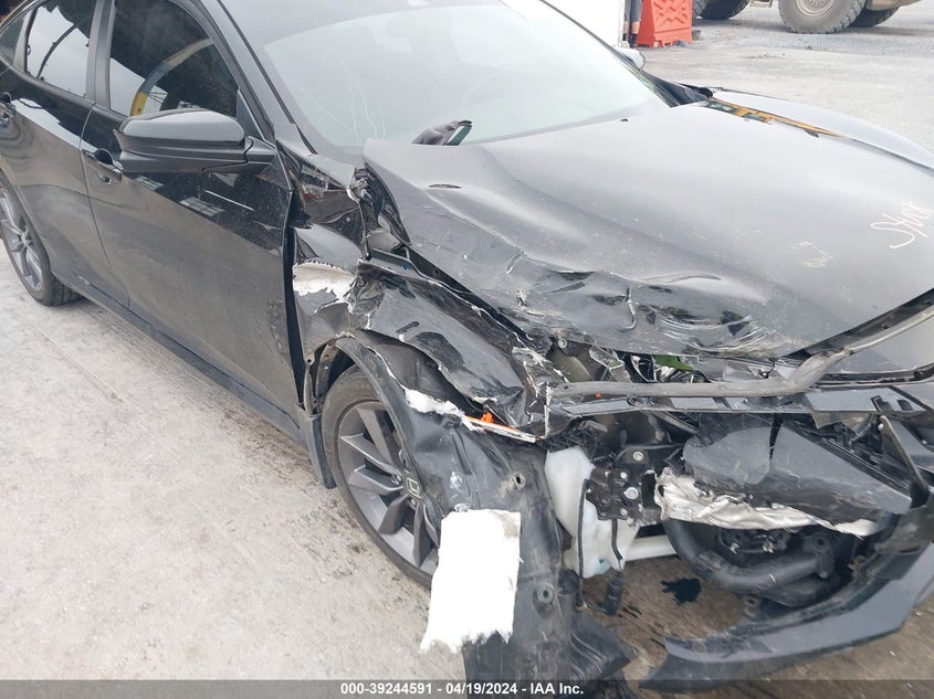 VIN 19XFC1F32ME207687 2021 HONDA CIVIC EX