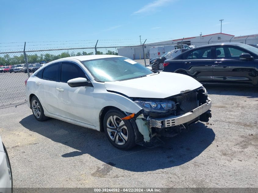 2018 Honda Civic Lx VIN: 2HGFC2F57JH556692 Lot: 39244592