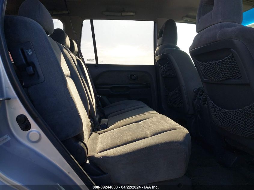 2005 Honda Pilot Ex VIN: 2HKYF184X5H524815 Lot: 39244603