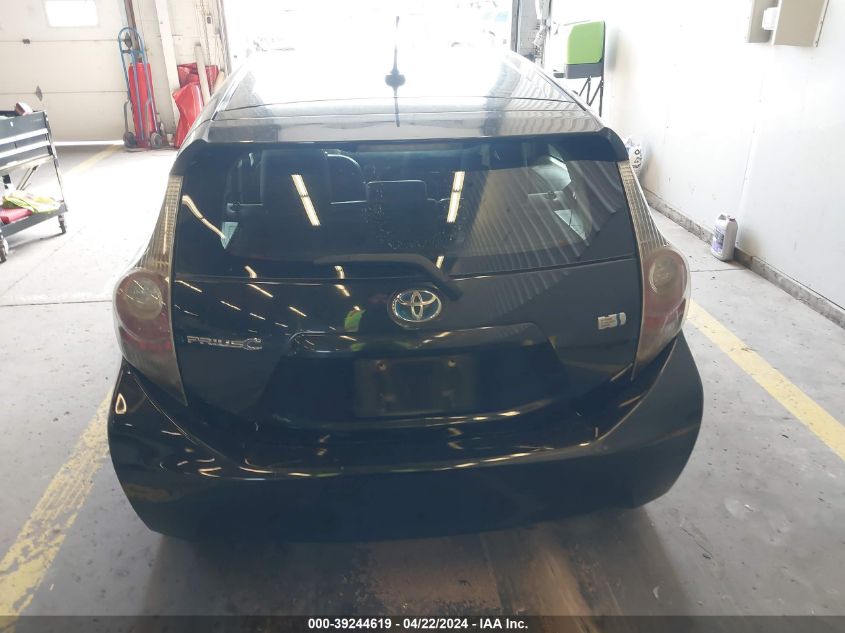 2013 Toyota Prius C Four VIN: JTDKDTB32D1533909 Lot: 39244619