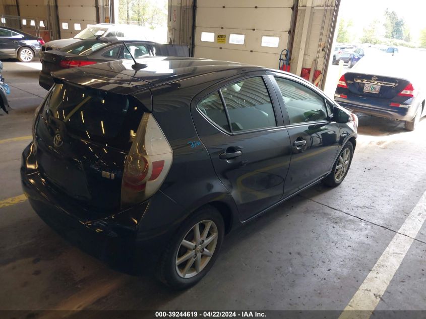 2013 Toyota Prius C Four VIN: JTDKDTB32D1533909 Lot: 45919934